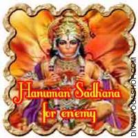 Hanuman Sadhana for enemy protection