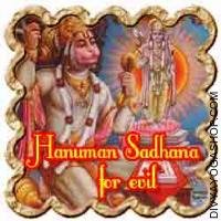 Hanuman Sadhana for neutralising spirits and evil planet