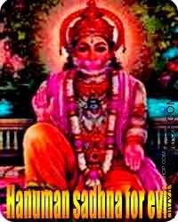 Hanuman sadhana for Get rid of Evil Spirits and Ghosts