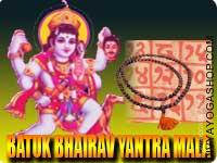 Batuk bhairav yantra mala for protection