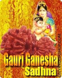 Gauri Ganesh Rudraksha Sadhana for Progeny
