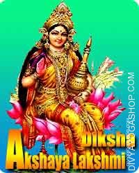 Akshay Lakshmi diksha