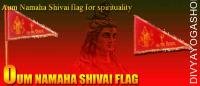 Om namaha shivai flag