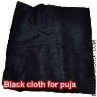 Black cloth for puja