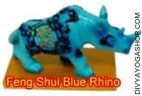 Feng Shui Blue Rhino