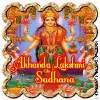 Akhanda Lakshmi Sadhana for prosperity