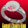 Gomti chakra silver ring