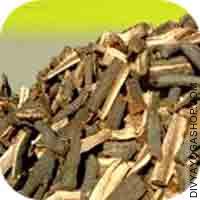 Almond tree wood for havan