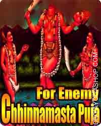 Chhinnamasta puja for enemy