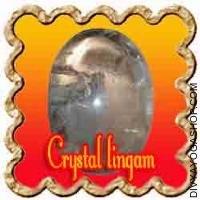 Crystal Shivaling Pindi form