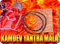 Kamdev yantra and rosary for attraction