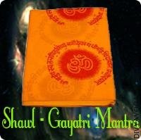 Shawl- Gayatri mantra