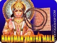 Hanuman yantra mala for protection