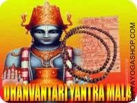 Dhanvantari yantra mala for health