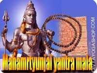 Mahamrtyunjai yantra mala for health