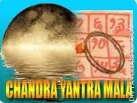 Chandra yantra mala for mental peace