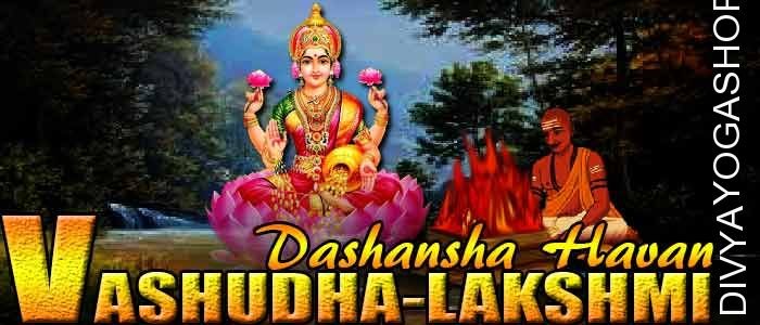 Vasudha lakshmi dashansha havan