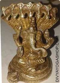 Ganesha on sheshnag