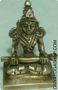 Saraswati brass idol-90 gram