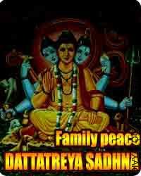 Dattatreya sadhana for family concord
