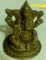 Standing Ganesha brass idol