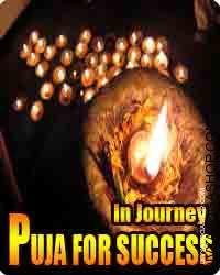 Puja for success in travel