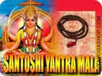 Santoshi mata yantra mala for husband's longevity