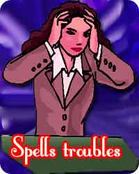 spell troubles remoing mantra