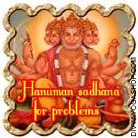 Hanuman Sadhana for riddance from problems