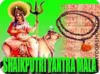 Shailputri yantra mala for wish fulfilment