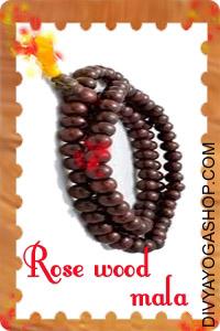 Rose Wood Mala