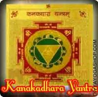 Kanakdhara gold plated Yantra