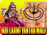 Aadi-Lakshmi yantra mala for peace