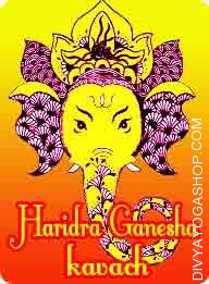 Haridra Ganesha kavach