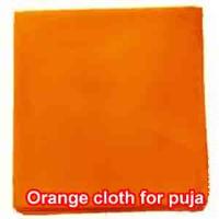 Orange cloth for puja