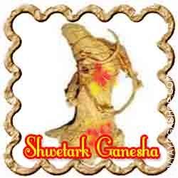 Shwetark Ganesha for fulfilment in business or activity