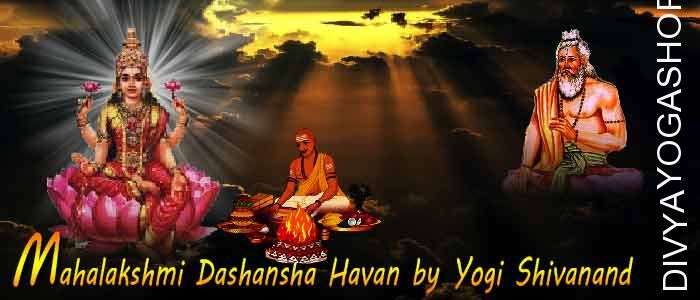 Mahalakshmi dashansha havan by yogi shivanand