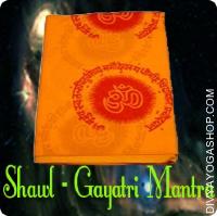 Shawl- Gayatri mantra