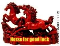 Horse for good luck