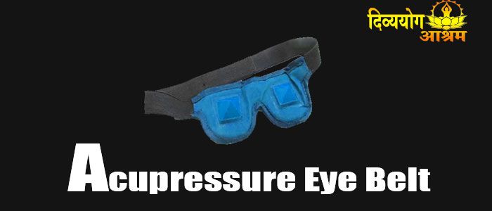 Acupressure eye belt