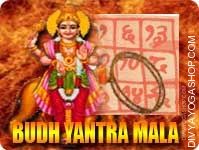 Budh yantra mala for success in marketing