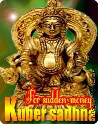 Kuber sadhna for sudden money