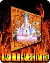 Dashabhuja Ganapati yantra