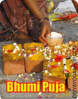 Bhumi Pujan See Product Bhoomi à¤­ à¤® Bhumi Is The Hindu Goddess Mother Earth Before The Start Of Construction Usually A Bhoomi Pooja Is Performed This Is To Ask Permission From Bhoomi Deva And To Get Her Good Will And Assistance It Also Is To The pm of a secular country should stay away from religious activities.