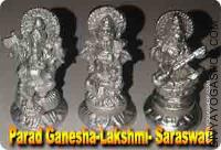 Parad Lakshmi-Ganesh-Sarswati for wealth