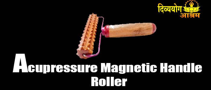 Acupressure magnetic handle roller