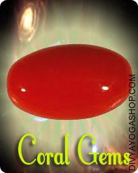 Red Coral (Moonga) gems