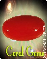 Red Coral (Moonga) gems