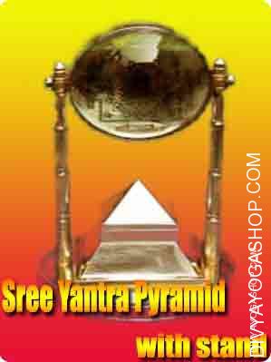 Shree pyramid yantra stand
