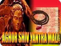 Aghor shiva yantra mala for success in tantra